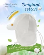 FURTALK Baby Sun Hat UPF 50+ UV Ray Sun Protection Cotton Toddler Hats for Boys Girls - Image 2
