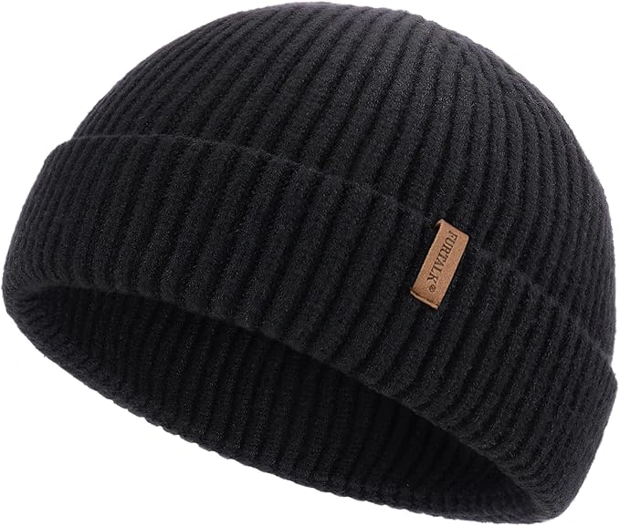 71JoV4oeeUL._AC_SX679 FURTALK Fisherman Beanie for Men Women Sytlish Short Cuff Knittet Watch Cap Winter Hats - Image 1